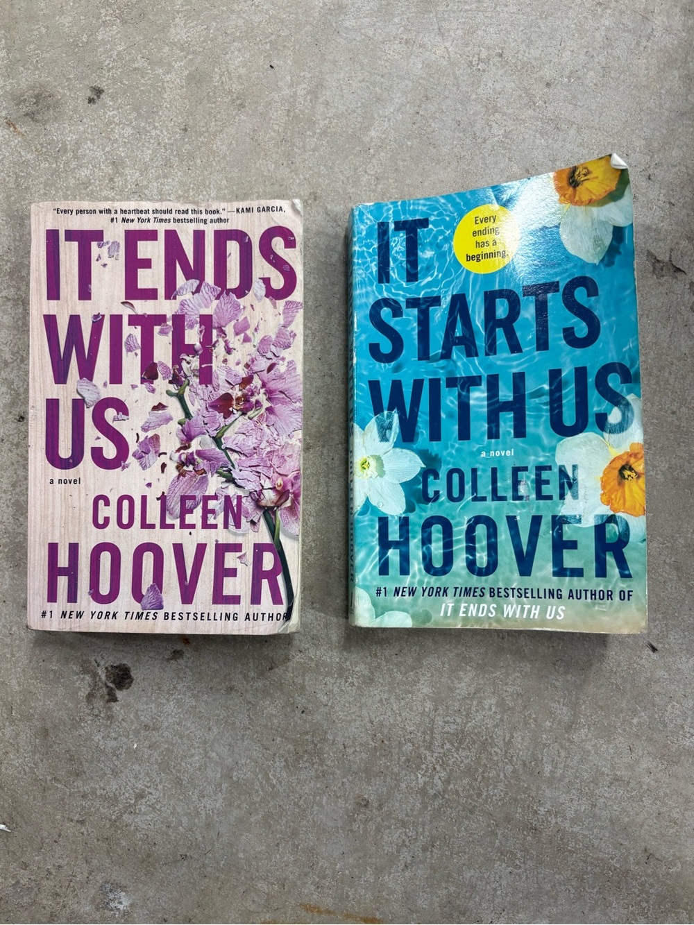 It Ends with Us, It Starts with Us Colleen Hoover Paperback Atria Books Series